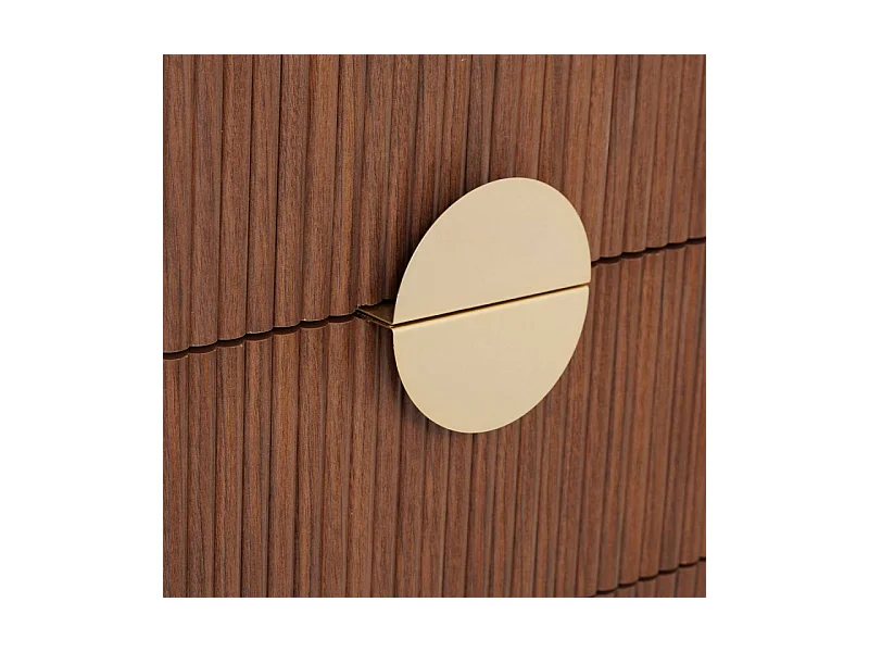 Commode 4 Tiroirs "Wany" 85cm Marron