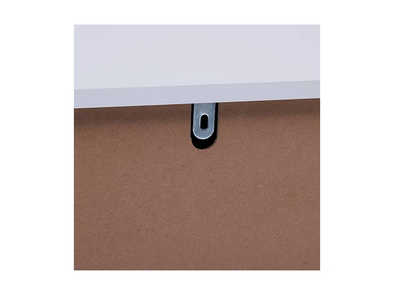 Commode 3 Tiroirs Design "Dolo" 78cm Blanc