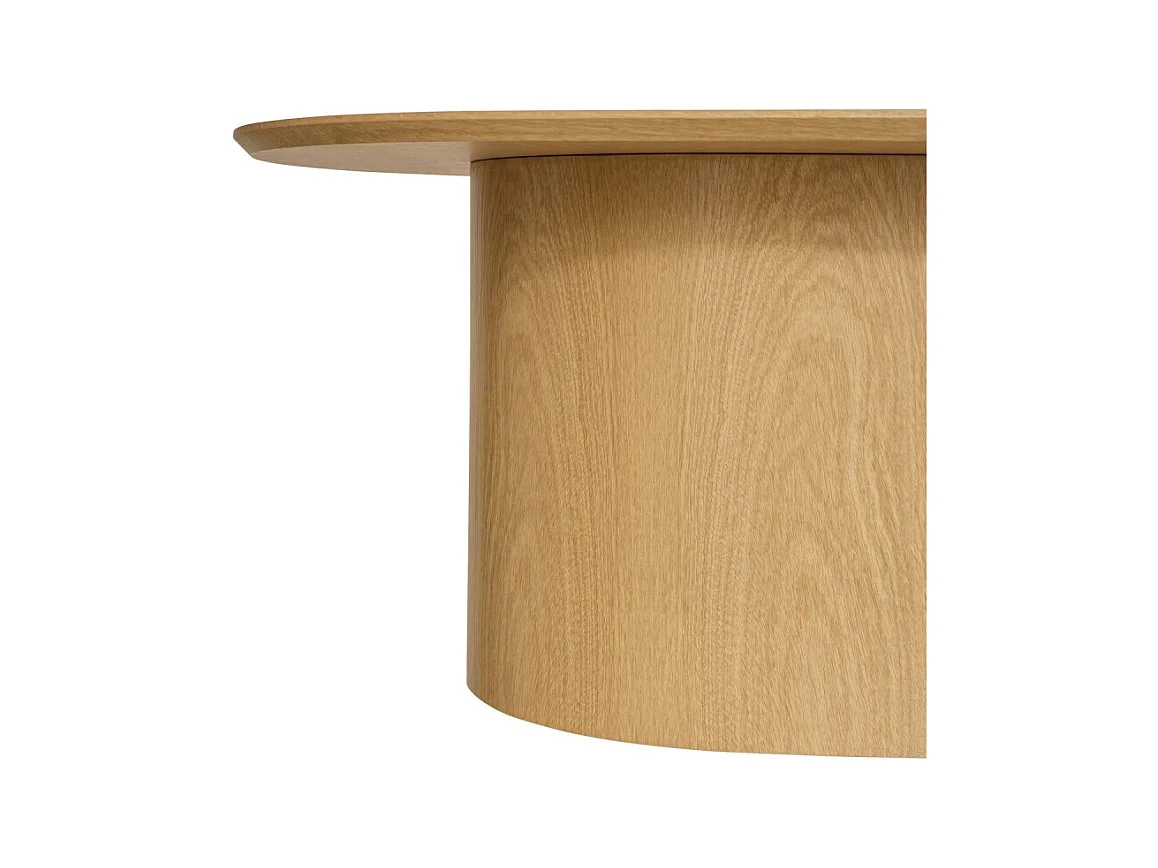 Table Basse Ovale "Lee" 100cm Beige