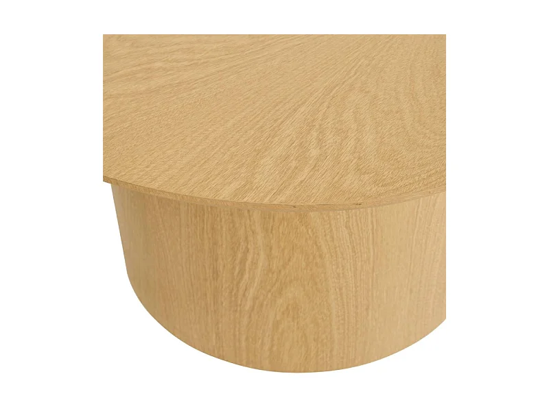 Table Basse Ovale "Lee" 100cm Beige