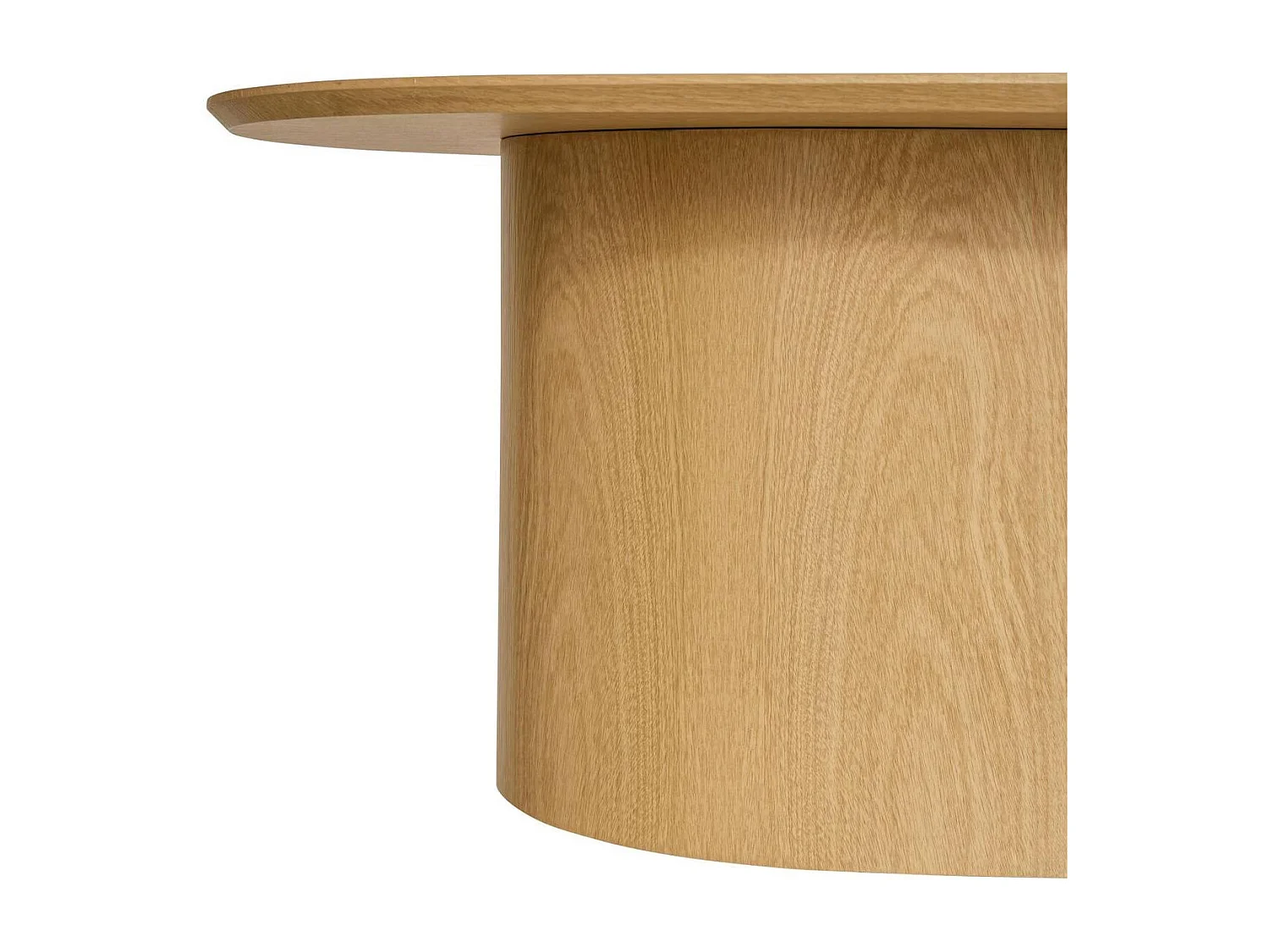 Table Basse Ovale "Lee" 100cm Beige