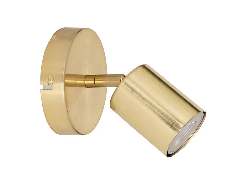 Applique Murale Orientable en Métal "Vico" 14cm Doré