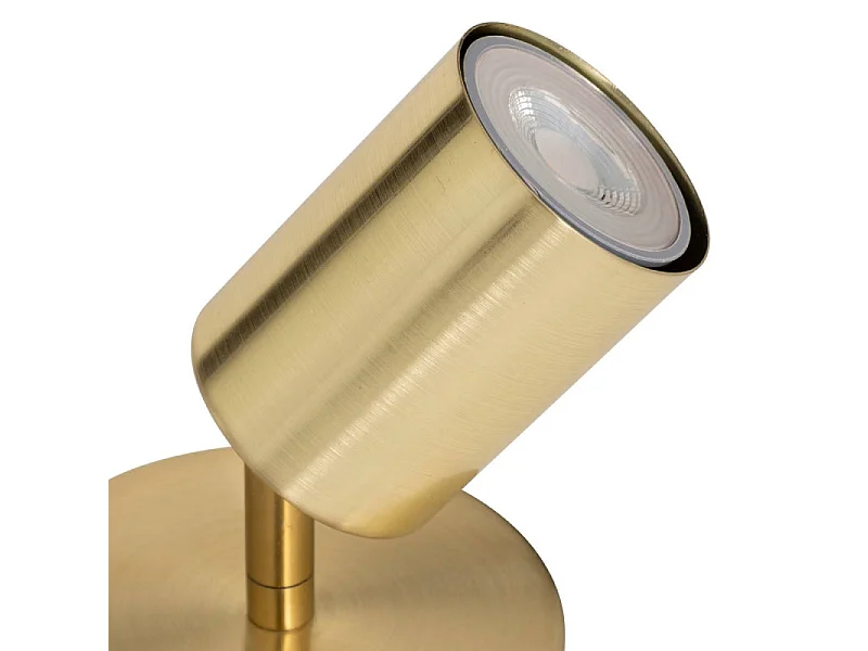 Applique Murale Orientable en Métal "Vico" 14cm Doré