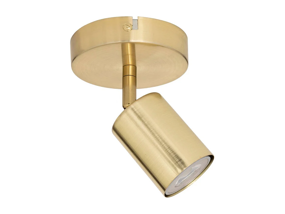 Applique Murale Orientable en Métal "Vico" 14cm Doré