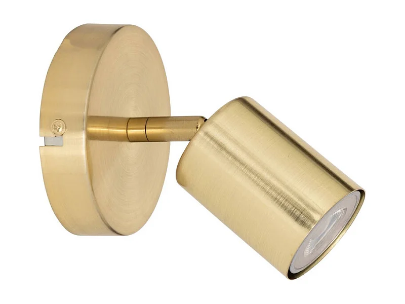 Applique Murale Orientable en Métal "Vico" 14cm Doré