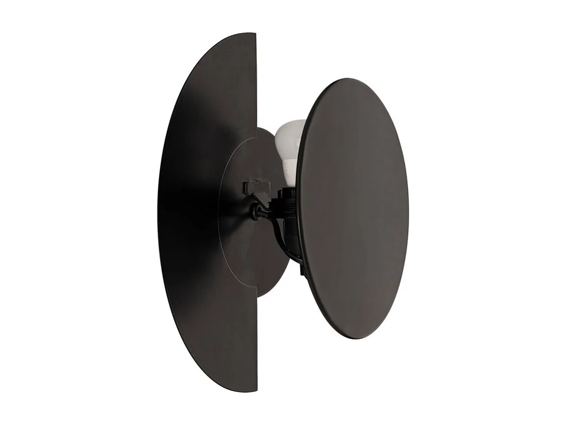 Applique Murale Réversible "Mysti" 30cm Noir