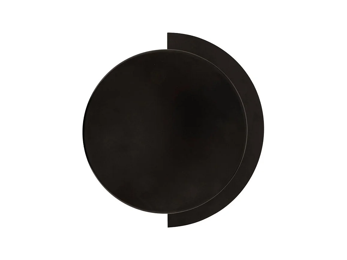 Applique Mystu 30,5 cm métal noir Atmosphera