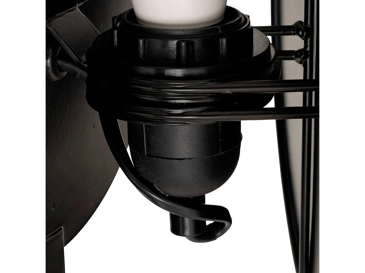 Applique Murale Réversible "Mysti" 30cm Noir