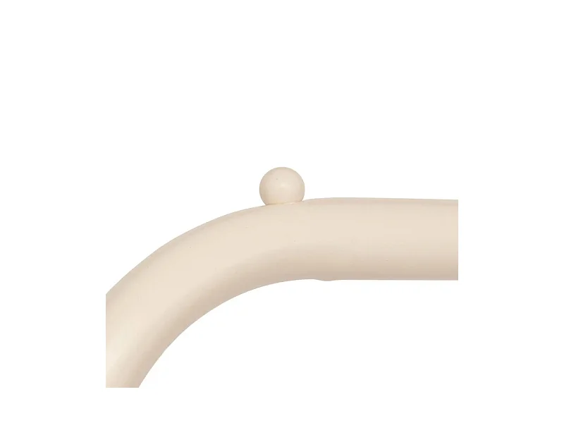 Portant à Vêtements Avec Étagères "Liny" 164cm Argile