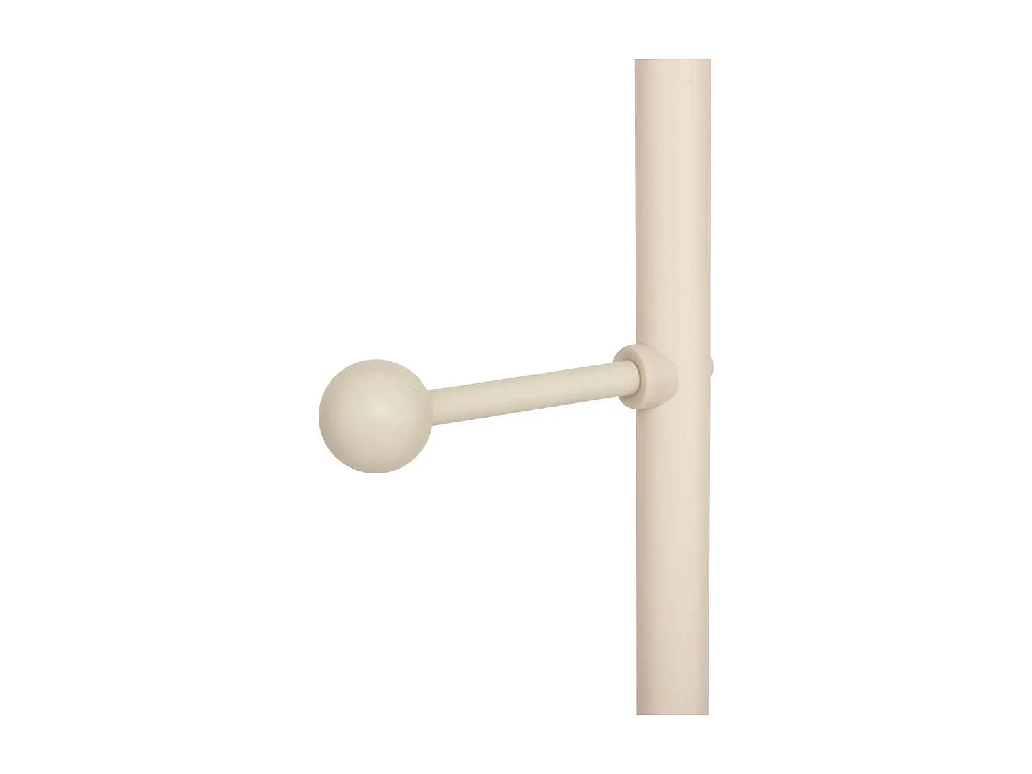 Portant à Vêtements Avec Étagères "Liny" 164cm Beige