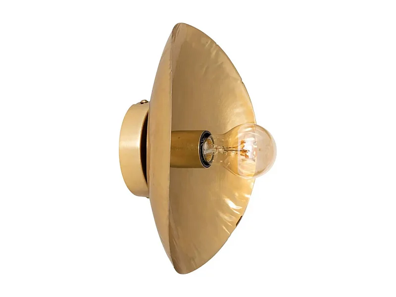 Applique Murale en Métal "Arlo" 28cm Doré