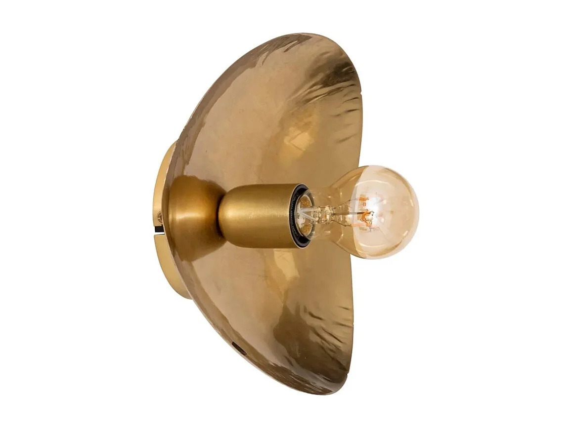 Applique Murale en Métal "Arlo" 28cm Doré