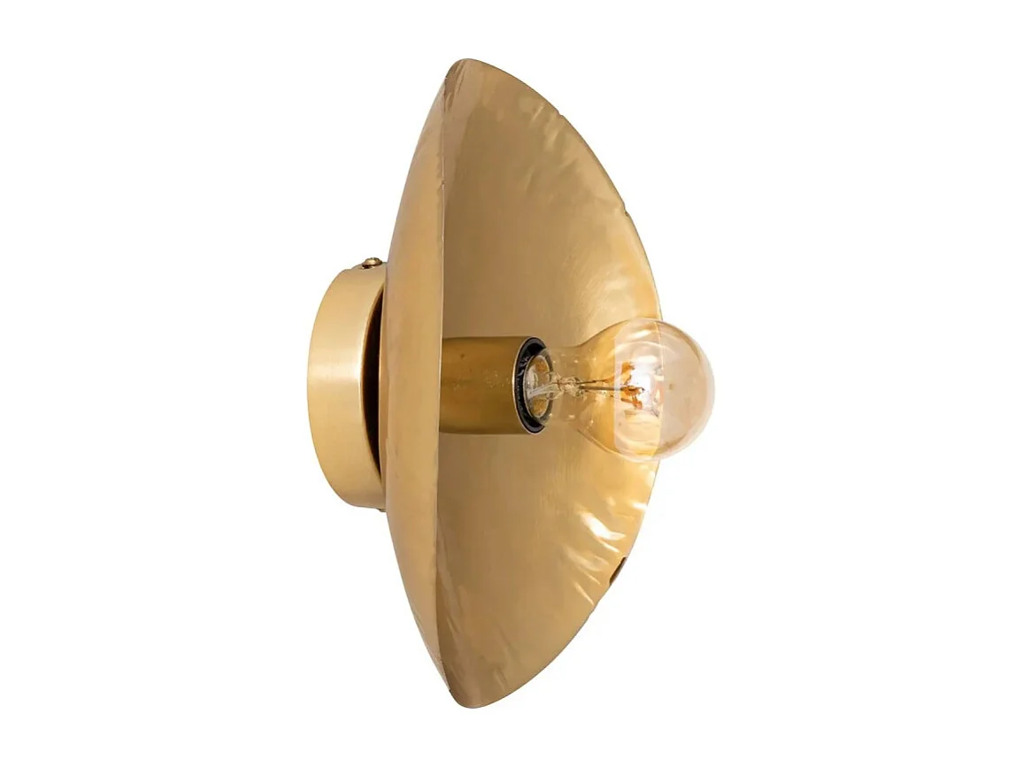 Applique Murale en Métal "Arlo" 28cm Doré