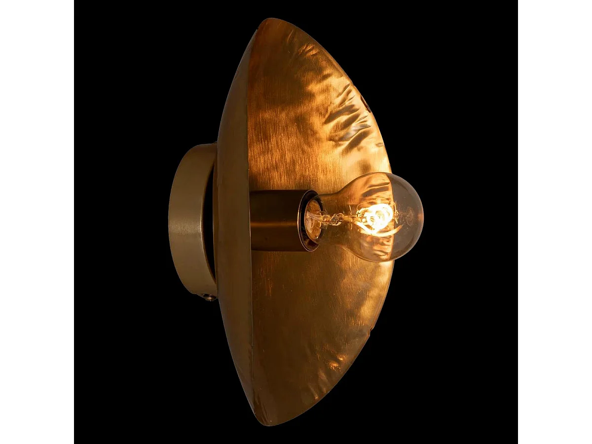 Applique Murale en Métal "Arlo" 28cm Doré