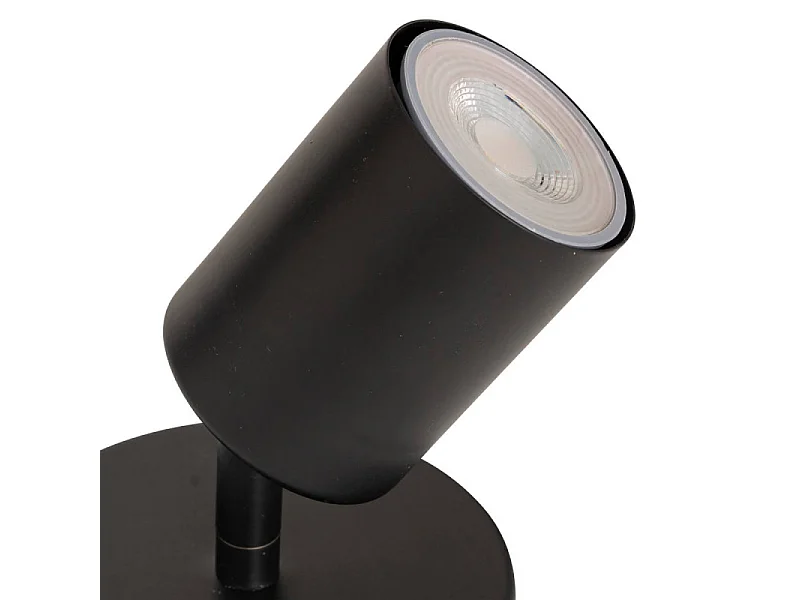 Applique Murale Orientable en Métal "Vico" 14cm Noir