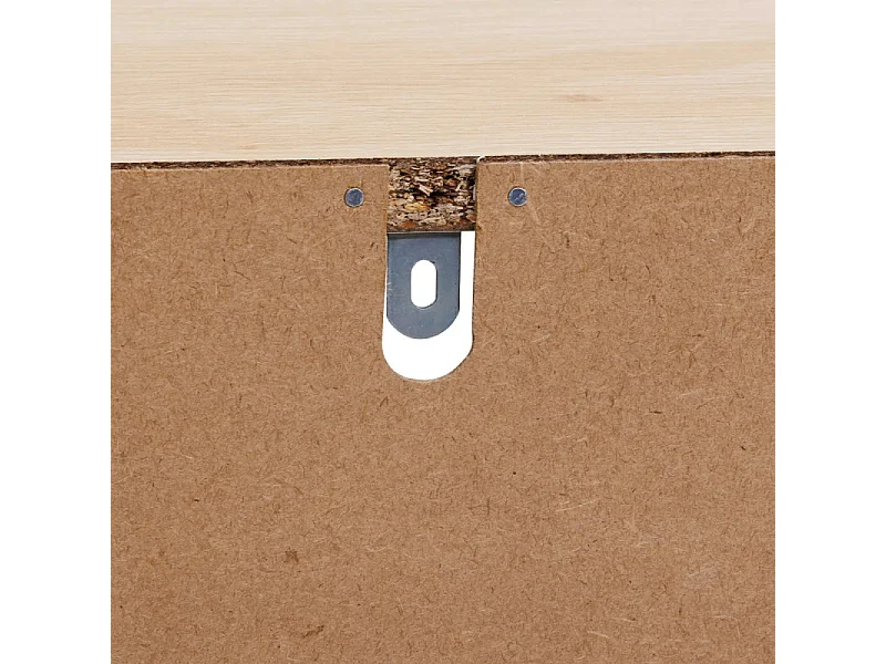 Meuble Bas Salle de Bain "Abana" 80cm Naturel