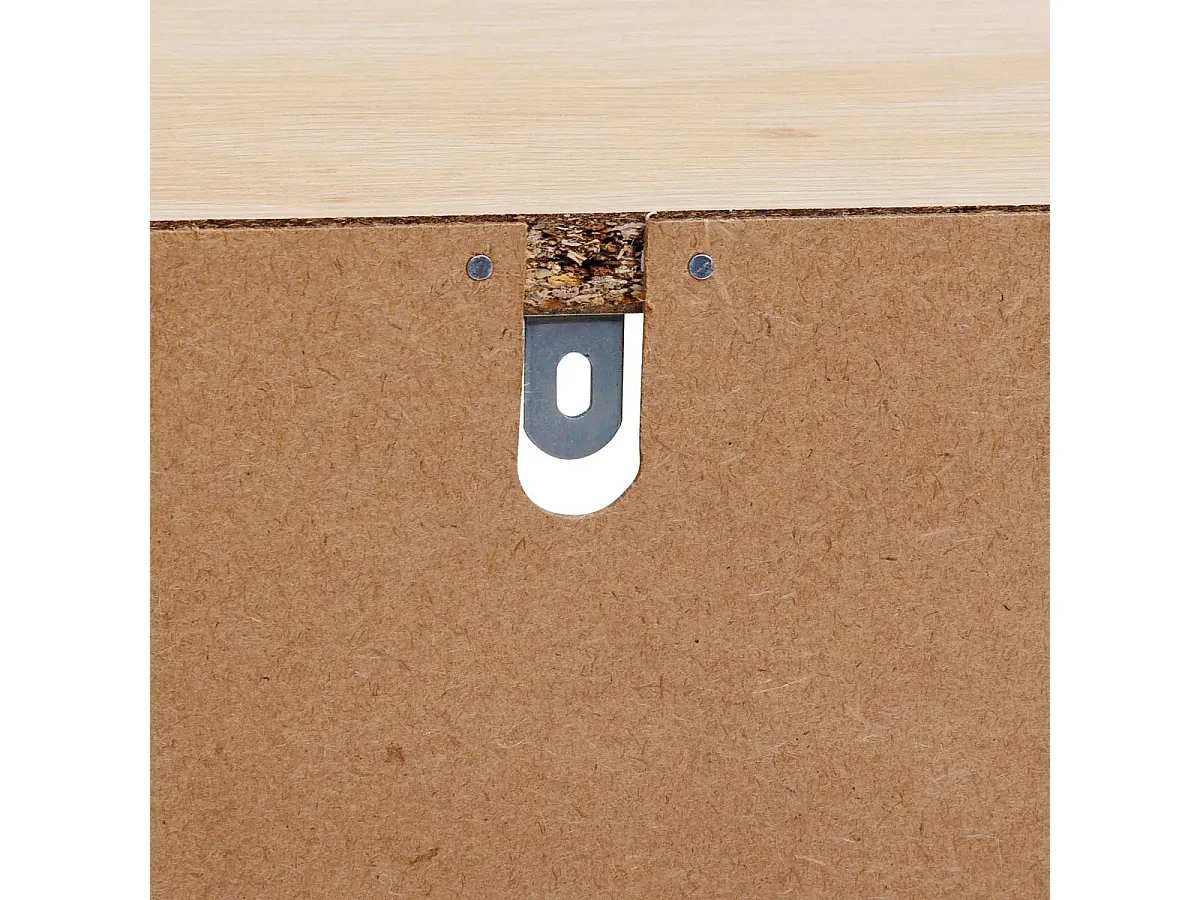 Meuble Bas Salle de Bain "Abana" 80cm Naturel