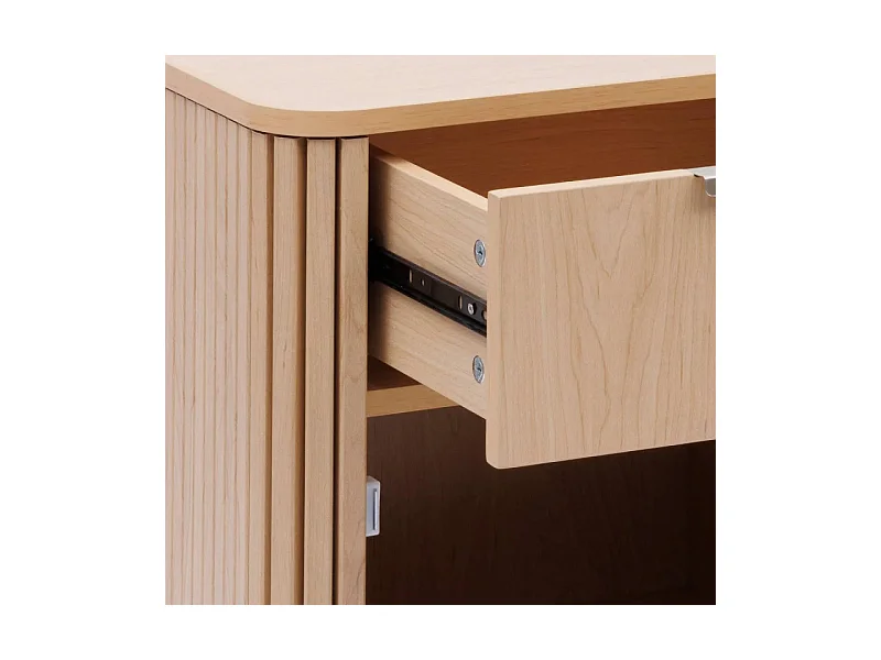 Meuble Bas Salle de Bain "Liora" 80cm Naturel