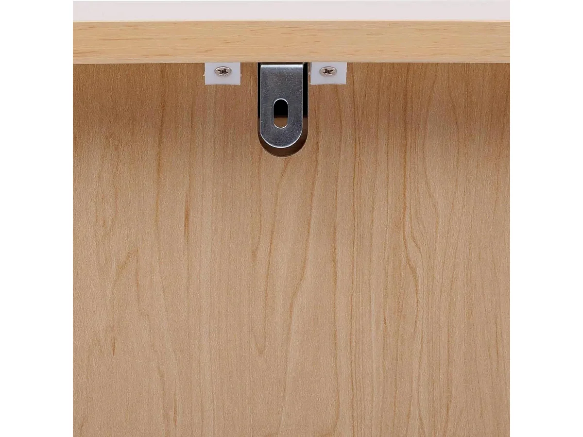 Meuble Bas Salle de Bain "Liora" 80cm Naturel