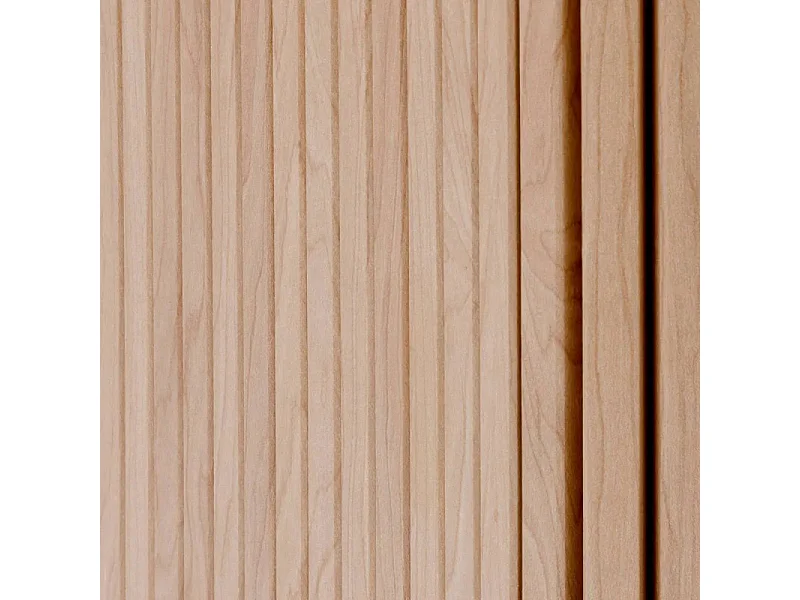 Meuble Haut Double Miroir "Liora" 80cm Naturel