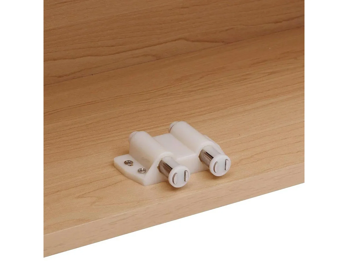 Meuble Haut Double Miroir "Liora" 80cm Naturel