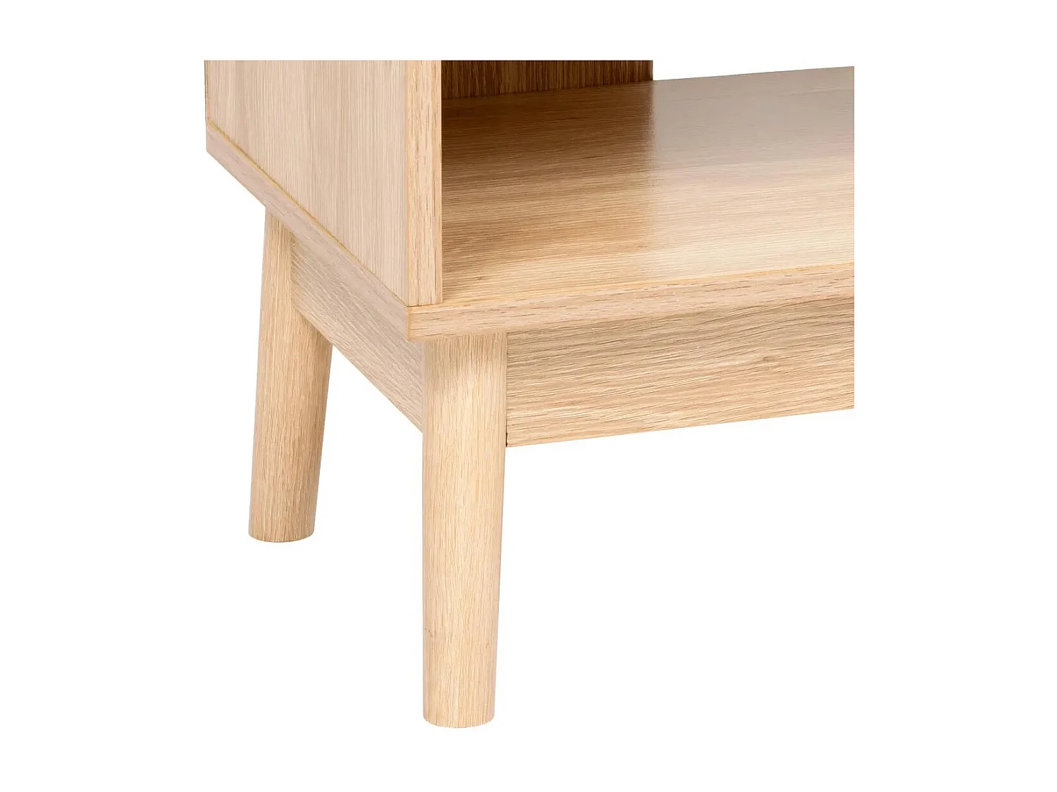 Meuble Sous Lavabo 2 Portes "Abana" 80cm Naturel