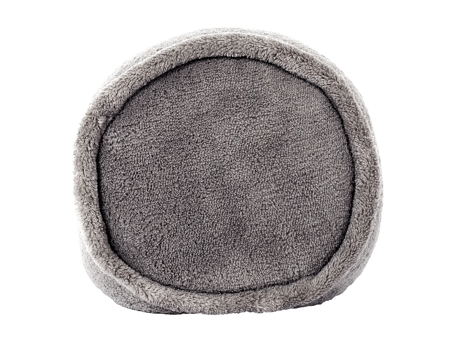 Coussin Rond de Massage Vibrant M8 Gris 25x14 cm