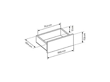 Lit coffre avec chevets 160 x 200 cm - Avec LEDs - Coloris : Beige et naturel + Matelas - LYORIMA