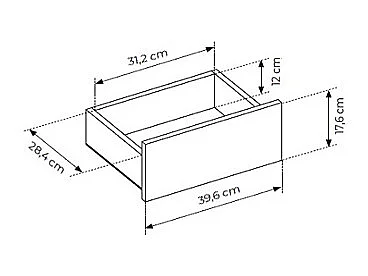 Letto contenitore con comodini 160 x 200 cm - Con LED - Colori: Beige e naturale + Materasso - LYORIMA