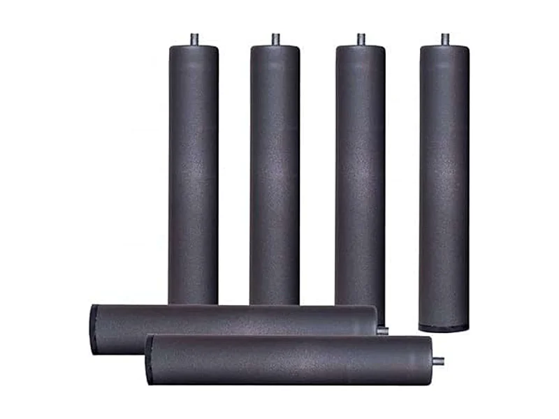 Pack 6 Patas 40 cm para somier o Base tapizada cilindricas Metal