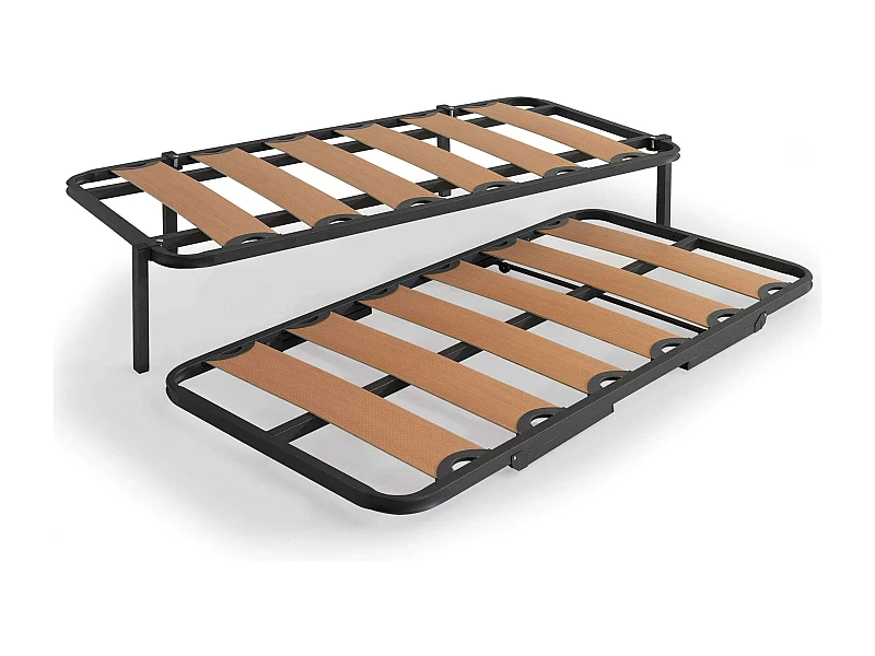 Herraje Completo Cama Nido Canguro + 2 Somieres 105x190, Tubo 40x30mm