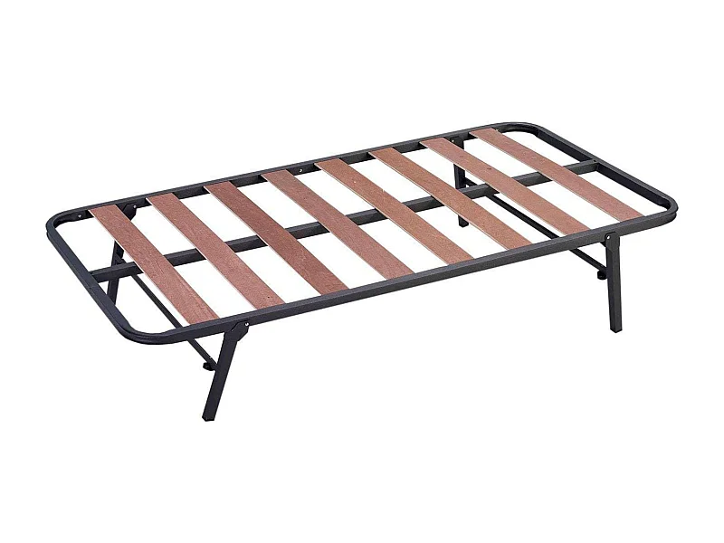 Somier Elevable Arrastre Inferior, Ruedas y Patas Plegables 90x190 cm