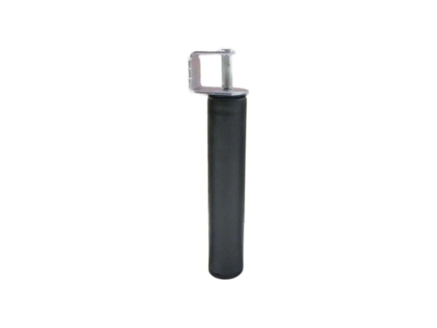 Pack 6 Patas Somier + 6 Abrazaderas Forma Cilíndrica Metal 40 cm