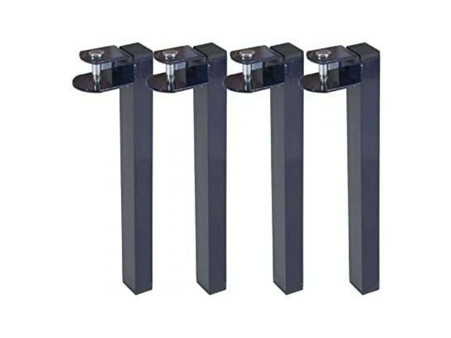 Lot de 4 pieds pour lit kangourou/gigogne partie supérieure 30x30 mm