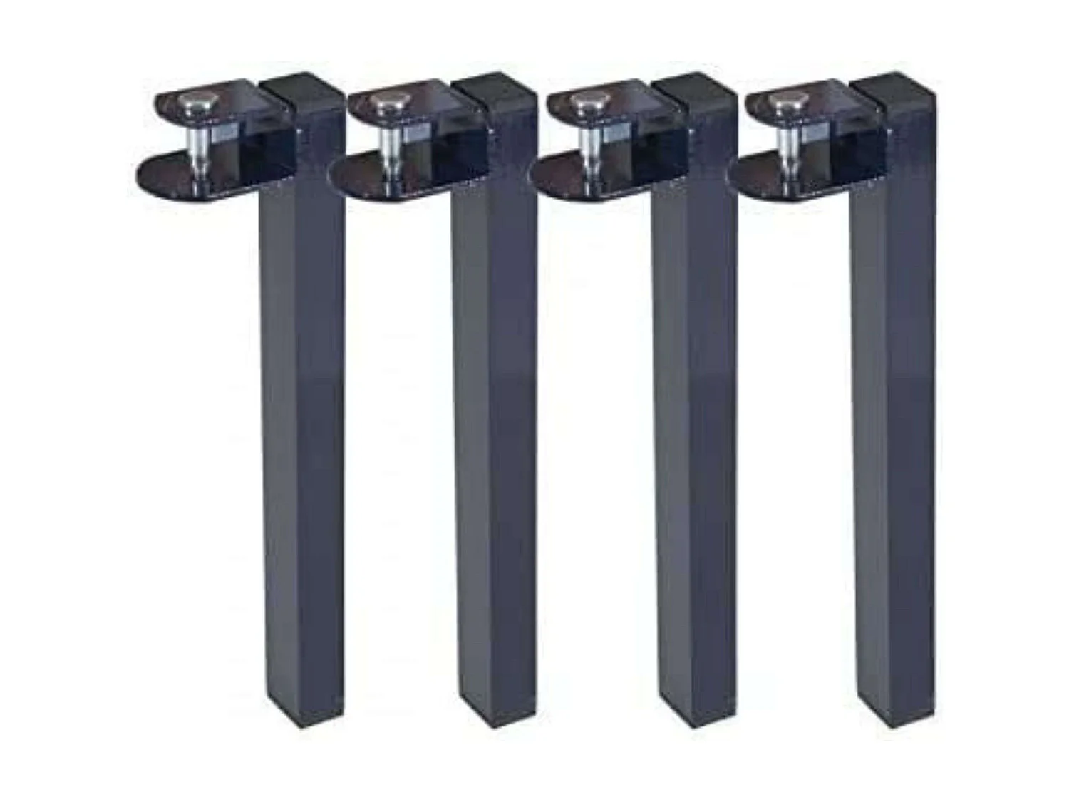 Conjunto de 4 pernas para cama canguru/cama de rodízio, parte superior 30x30 mm