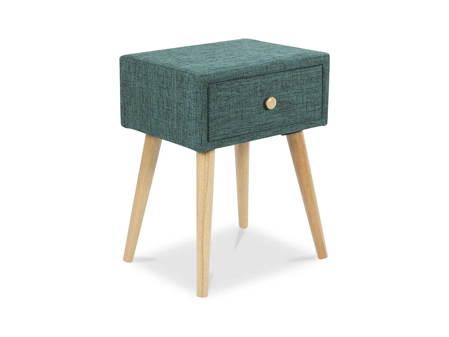 Table de chevet 46,5x37x62 cm turquoise