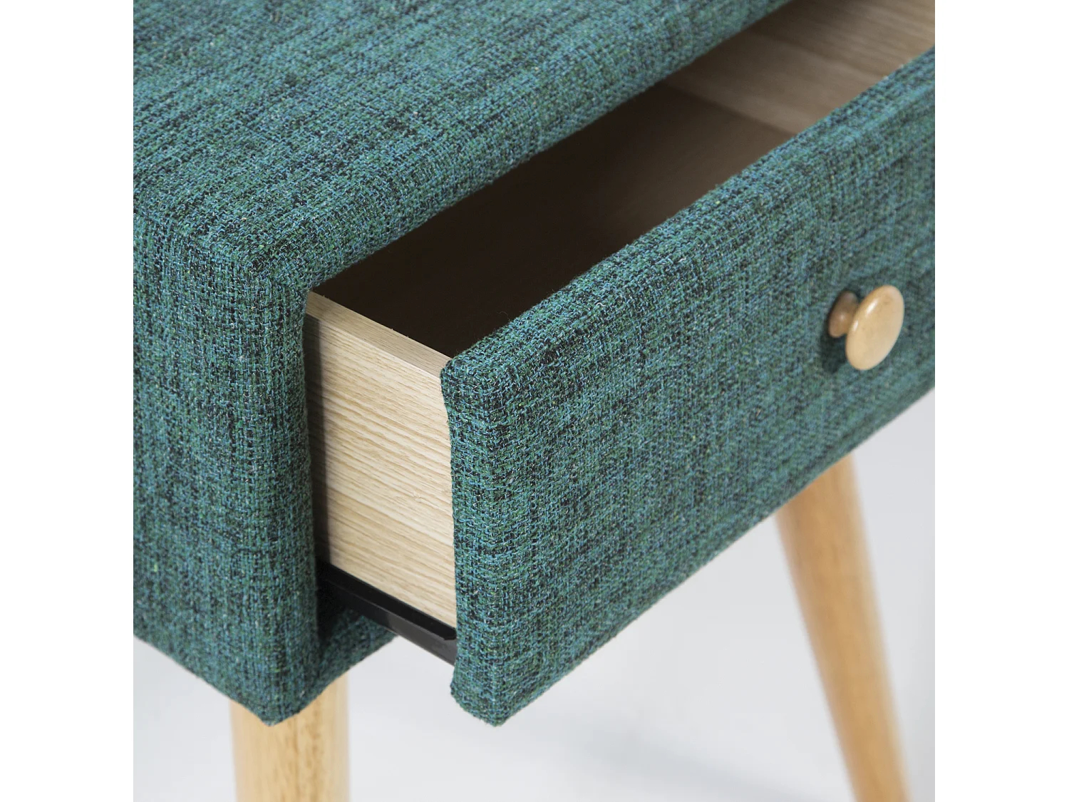 Nachtkastje 46,5x37x62 cm turquoise