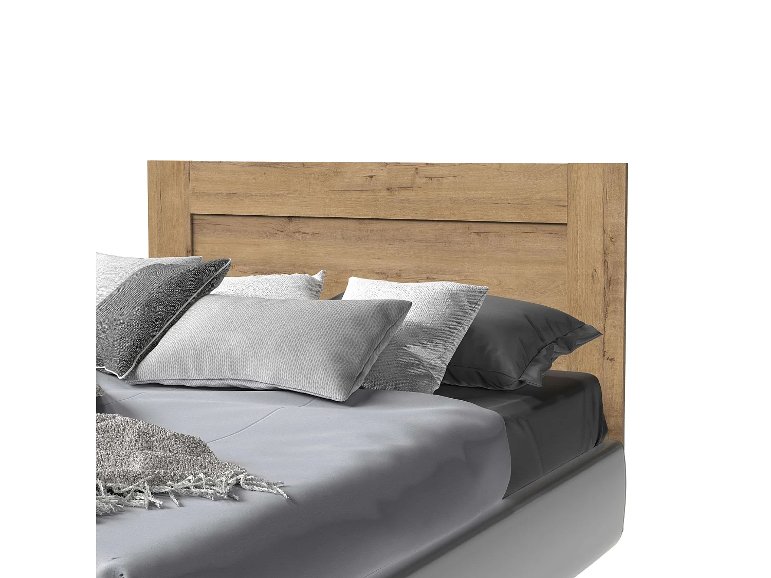 Cabeceira de cama Aroa 164 cm Carvalho dourado Quarto moderno