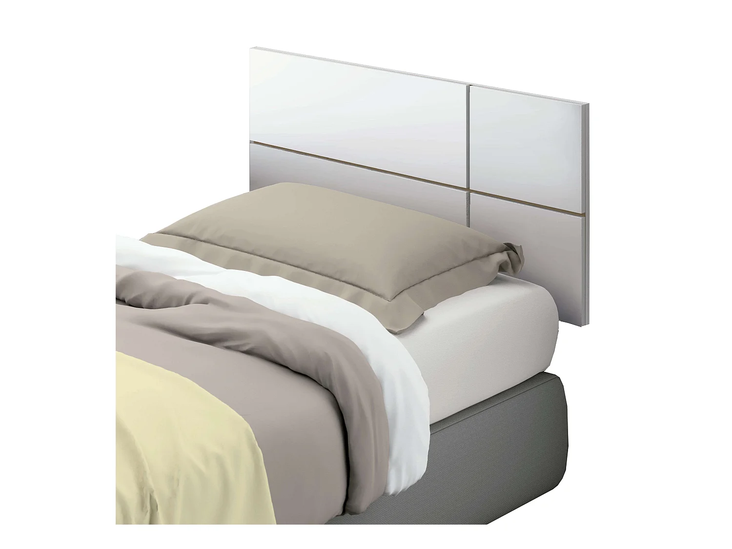 Cabecero Cama 90 Nova Blanco 100x50x3,20 cm