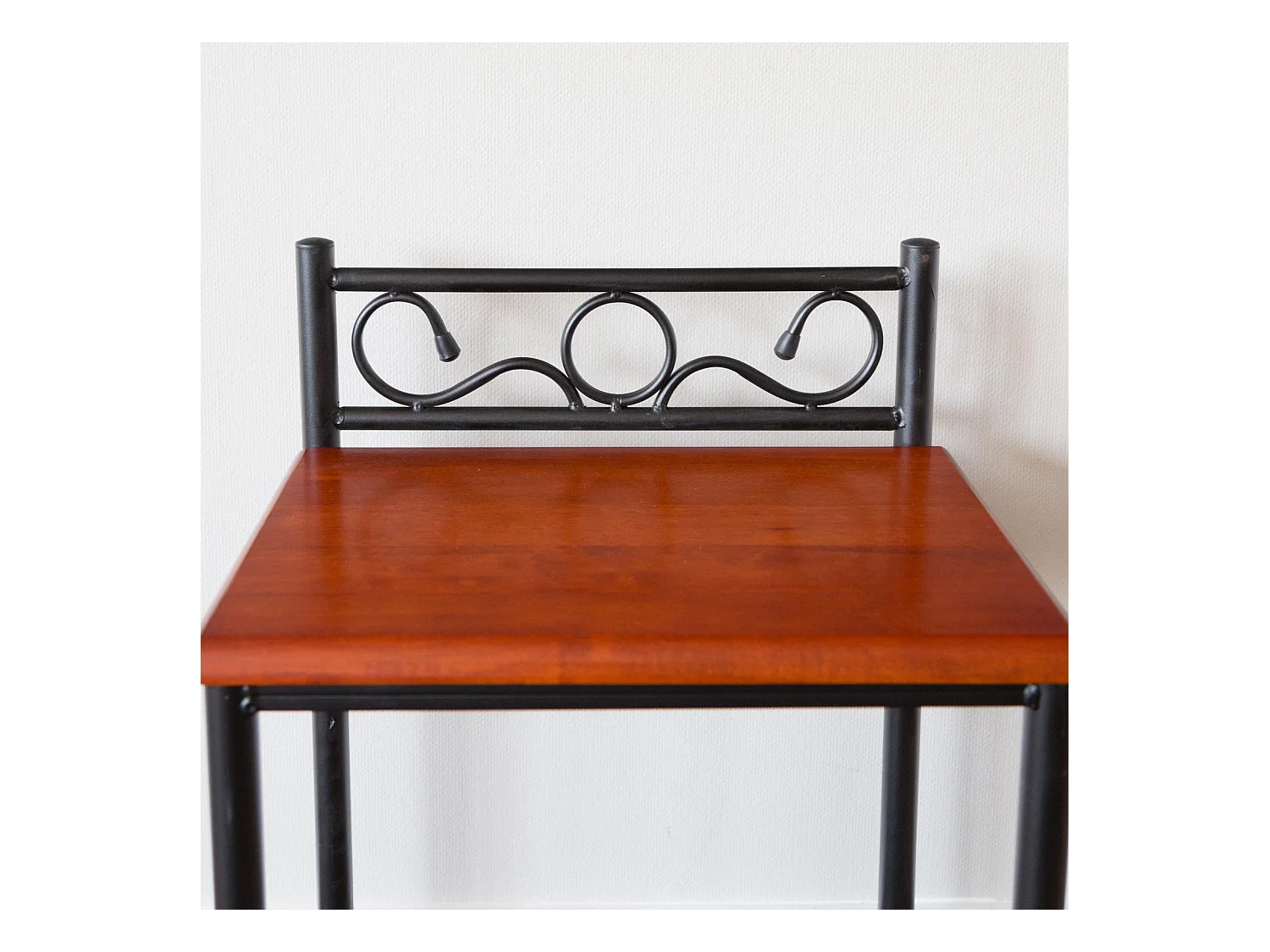 Nachttisch 64x45x35 cm schwarzes Metall