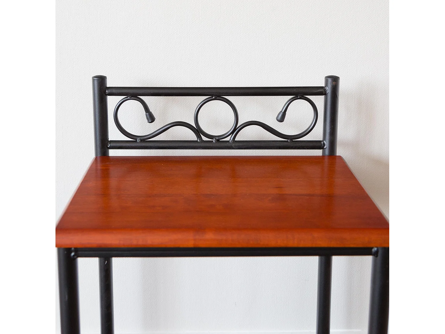 Nachttisch 64x45x35 cm schwarzes Metall