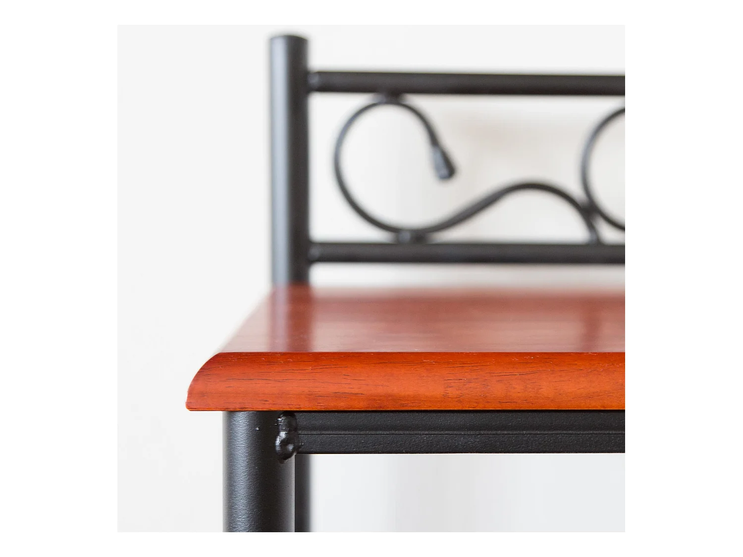 Nachttisch 64x45x35 cm schwarzes Metall