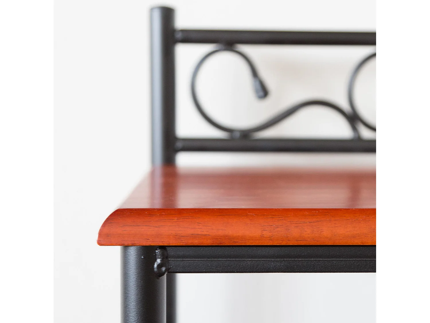 Szafka nocna 64x45x35 cm czarny metal