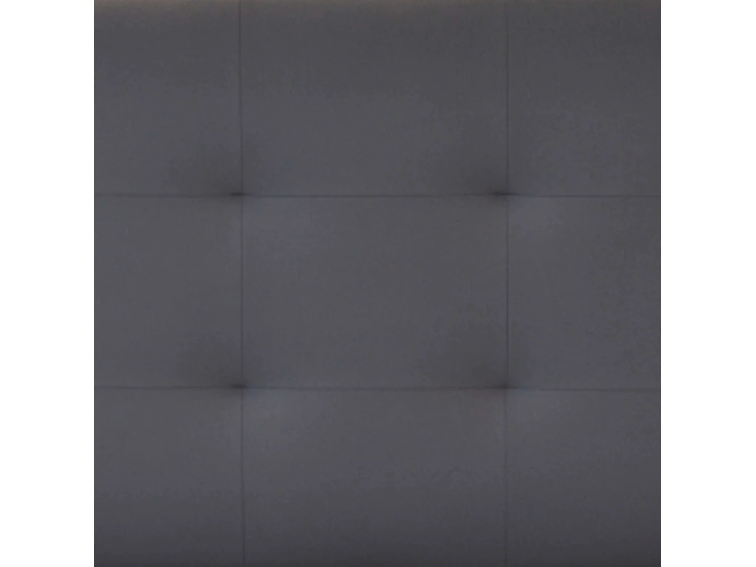 Cabecero Margot Cama Matrimonio Polipiel Gris 166x62 cm