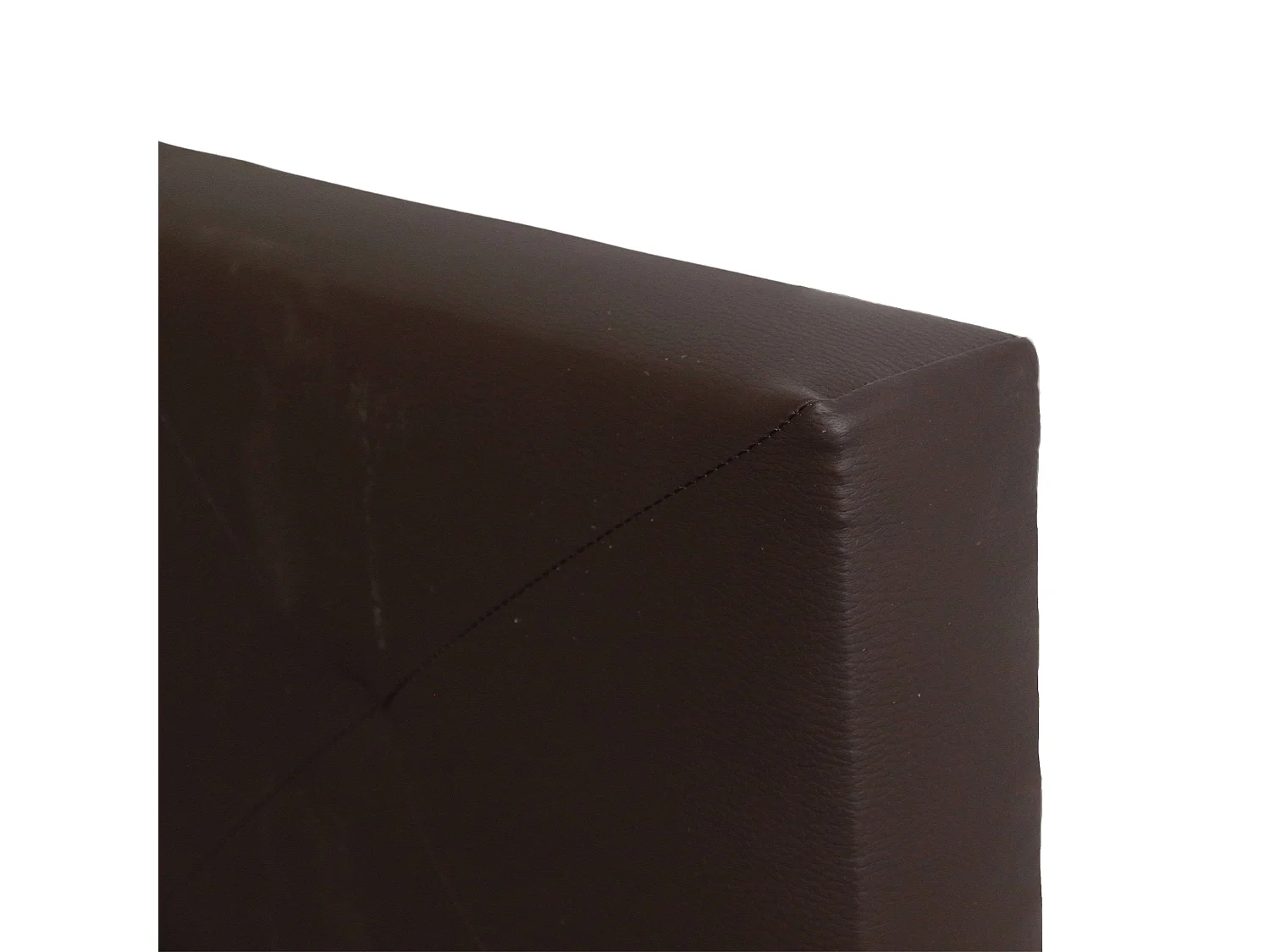 Cabecero Camile Polipiel Cama Matrimonio Marrón 166 x 58,5 cm