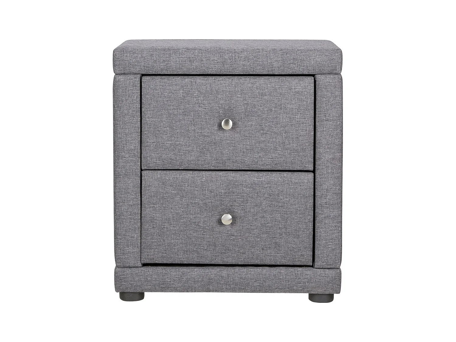 Szafka nocna 47x54x29 cm szara, stolik nocny