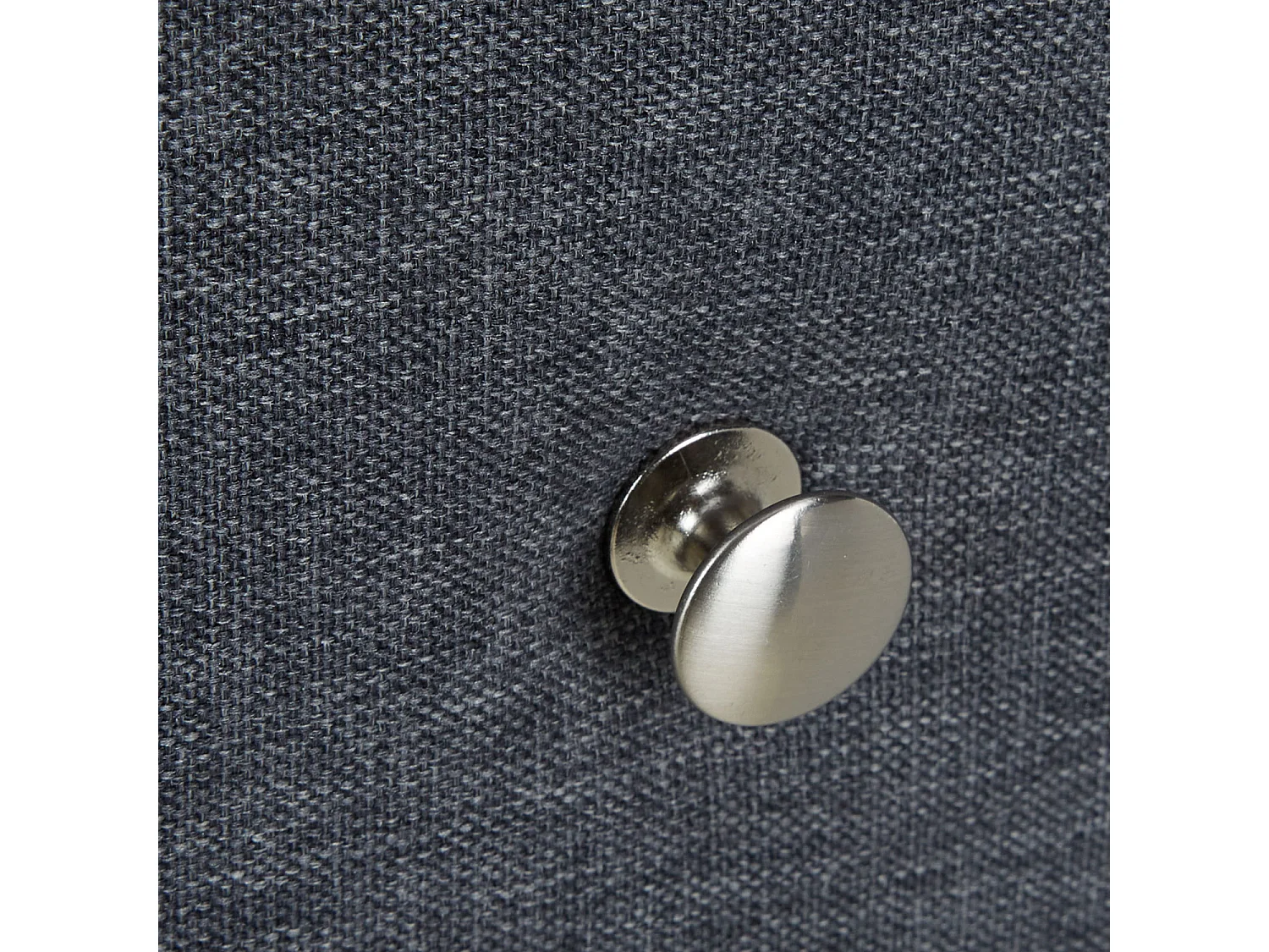 Table de chevet 47x54x29 cm, table de nuit grise