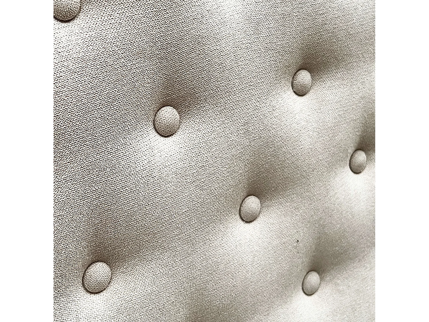 Cabecero Inverness Cabezal Tapizado Dormitorio Matrimonio Beige 165 cm