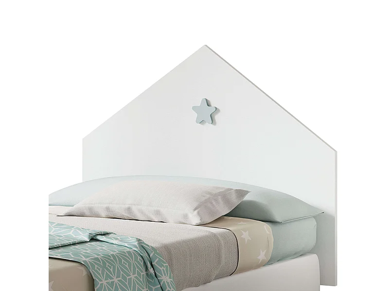 Tête de lit pour chambre d'enfant Star 100x80x2 cm