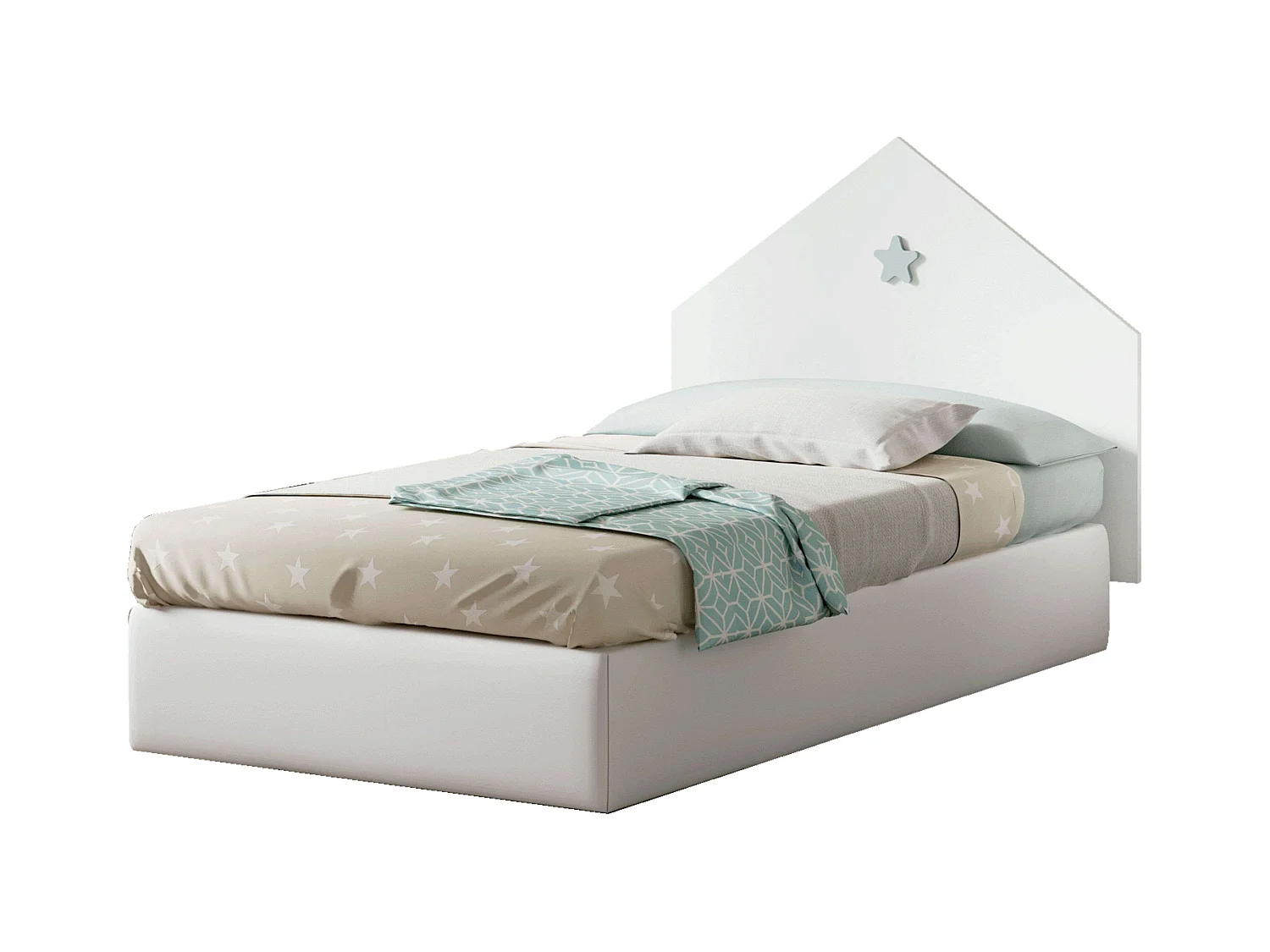 Tête de lit pour chambre d'enfant Star 100x80x2 cm